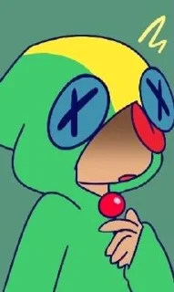 🌟 emoji It's a Leon @lambargambarik Telegram sticker 21 of 120