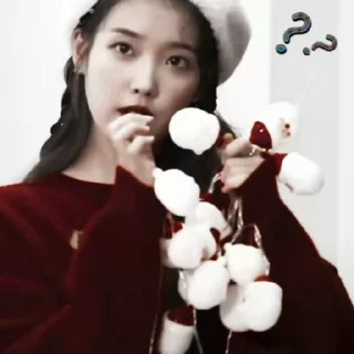 Sticker from ⸗꒰🍥꒱ iu ¡ by @idols_kz