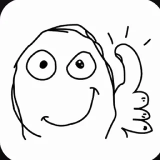 👍 emoji Мур 2 Telegram sticker 6 of 59