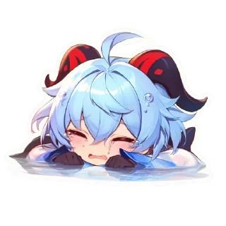 😭 emoji Геншин @stars458o9 Telegram sticker 15 of 55