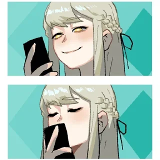 😍 emoji Эльфиечку хочица @stickers_teleg_telegramstickeri Telegram sticker 12 of 117