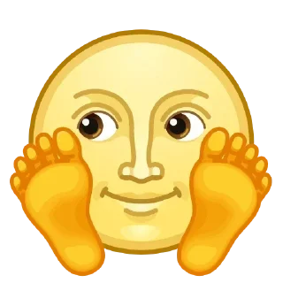 🦶 emoji Бэшки Telegram sticker 19 of 110
