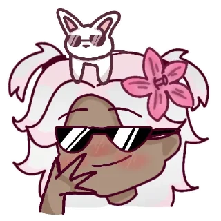 😎 emoji 💋whitee💋 Telegram sticker 5 of 33