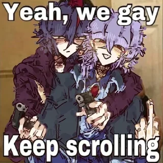 🏳‍🌈 emoji ГИБСАДЛЕРЫ КРУТЫЕ Telegram sticker 24 of 120