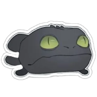 😨 emoji Беззубик Telegram sticker 10 of 15