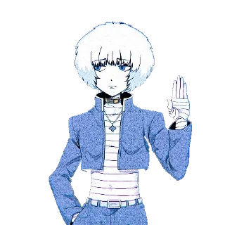 🤍 emoji @gauntree Ꮢᴀnʍᴀru Ꮶᴀgᴇyᴀʍᴀ Telegram sticker 5 of 120