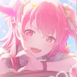 💗 emoji .・𝘼iri 𝙈𝙤𝙢𝙤𝙞 @estelleint Telegram sticker 10 of 38