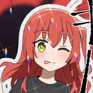 🎸 emoji Ikuyo Kita!! Telegram sticker 18 of 25