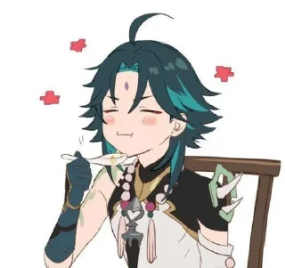 🍵 emoji Сяо-котик Telegram sticker 22 of 43