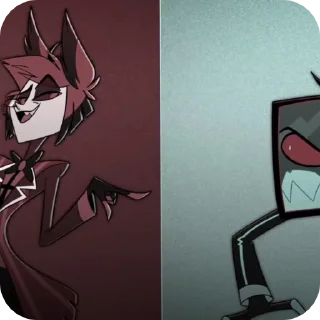 🌟 emoji БОЛЬШЕ ⇨ @CLOOBHUB ВОКС ОТЕЛЬ ХАЗБИН VOX HAZBIN ТГ Telegram sticker 23 of 52
