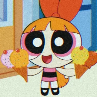 🌟 emoji Powerpuff Girls • @Earth928B Telegram sticker 11 of 75