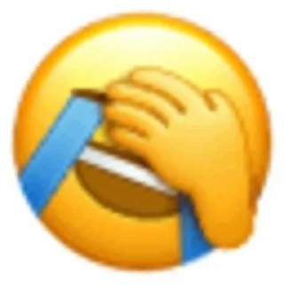 🤣 emoji IOS Moji 18 Telegram sticker 6 of 15
