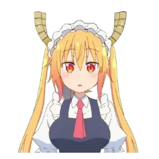 🙂 emoji Дракон горничная2/nadlomiasheen Telegram sticker 5 of 28