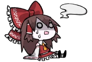 😰 emoji 𝐑𝐞𝐢𝐦𝐮 𝐇𝐚𝐤𝐮𝐫𝐞𝐢 Telegram sticker 20 of 90