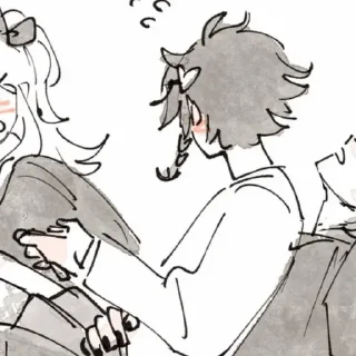 💌 emoji xiaoven bw ×8 | @yeetoldyxiaoven Telegram sticker 22 of 100