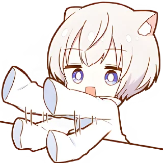 😜 emoji Мининеко-кун @Nyasticks Telegram sticker 19 of 41