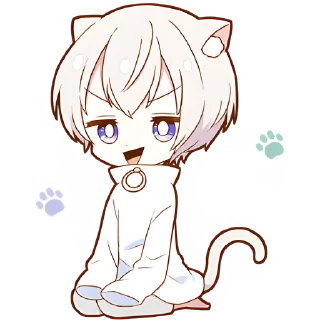 😁 emoji Мининеко-кун @Nyasticks Telegram sticker 21 of 41