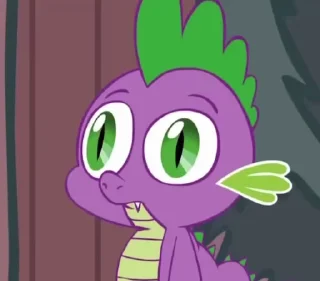 🌟 emoji Спайк моё тотемное животное Telegram sticker 13 of 50