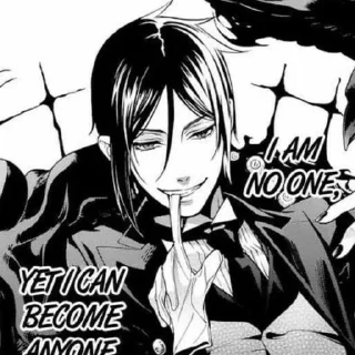 🕷 emoji black butler Telegram sticker 18 of 102