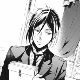 🕷 emoji black butler Telegram sticker 15 of 102