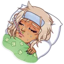 🤒 emoji Gyaru Telegram sticker 16 of 35