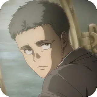 😕 emoji Attack on titan || @shchobshokuvaty Telegram sticker 16 of 60