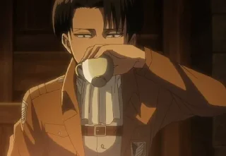 ☕️ emoji attack on titan @nearotaku ✰ Telegram sticker 13 of 83