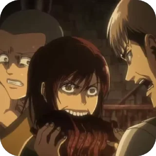 Sticker from Attack on titan || @shchobshokuvaty