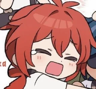 😭 emoji Дилюк Telegram sticker 23 of 65