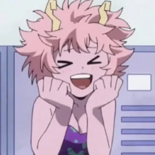 🌟 emoji Мина Ашидо @piiska Telegram sticker 19 of 109