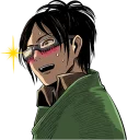 😳 emoji Attack on Titan :: @line_stickers Telegram sticker 22 of 40