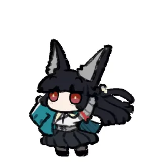 🌟 emoji miyabi so cute Telegram sticker 9 of 64