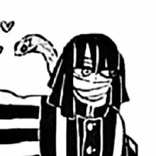 💝 emoji Обанай чб Telegram sticker 10 of 35