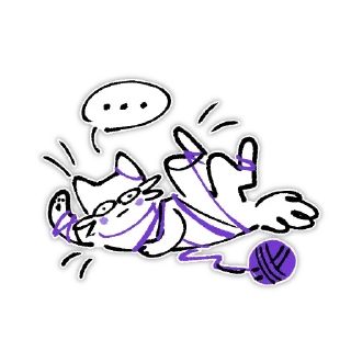 😶 emoji Аниме кошки для настоящих мужчин Telegram sticker 8 of 21