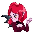 Sticker from Lady Vampire