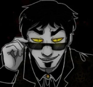 ⚫ emoji Раер (Rire⬛) Telegram sticker 7 of 17