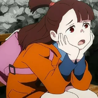 😩 emoji little witch academia Telegram sticker 18 of 120