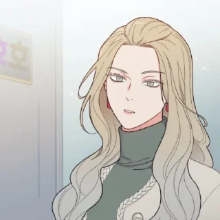 😏 emoji альфа блондинка Telegram sticker 1 of 31
