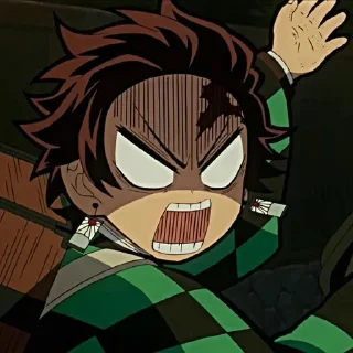 🐹 emoji Tanjiro ☄️ (@STR_BMX) Telegram sticker 19 of 56