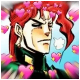 🥰 emoji jojo no kim you no bouken Telegram sticker 8 of 73