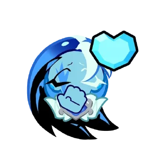 🔷 emoji Папачай514 типя любит Telegram sticker 7 of 36