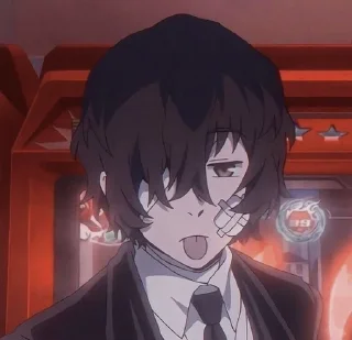 🌟 emoji °•Dazai Ossamu•° Telegram sticker 23 of 52
