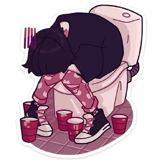 🚽 emoji Кортни @tmemillik Telegram sticker 9 of 49