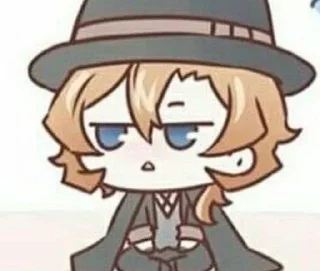 😐 emoji ✨~Чуя~✨@durdomitsnotall Telegram sticker 24 of 95