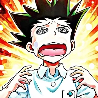 😫 emoji HanterXHanter Telegram sticker 23 of 82