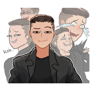 😂 emoji Коварный парень @nyasticks Telegram sticker 24 of 41