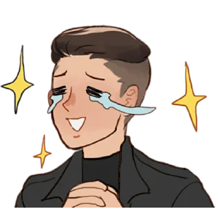 ☺ emoji Коварный парень @nyasticks Telegram sticker 1 of 41
