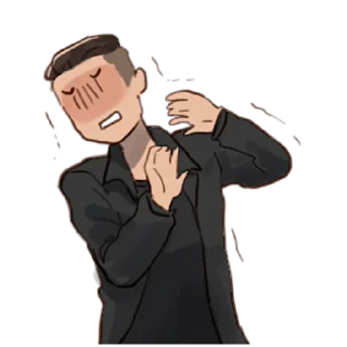 😱 emoji Коварный парень @nyasticks Telegram sticker 16 of 41