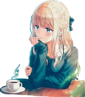 ❤️ emoji Аниме @anime_Stickerr Telegram sticker 21 of 22
