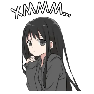 Sticker from Аниме тян @anime_Stickerr
